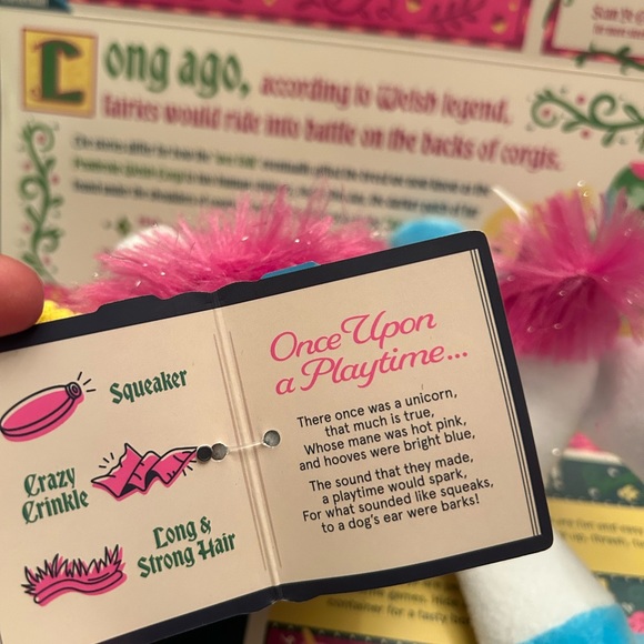 Bark Box Fairy Tails Bob the Barking Unicorn Dog Toy - Picture 8 of 9